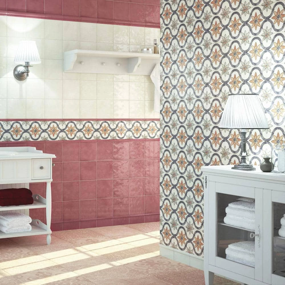 Bourges Arco 7-7/8 in. x 7-7/8 in. Ceramic Wall Tile (11.0 sq. ft./Case) by Merola Tile - Image 9