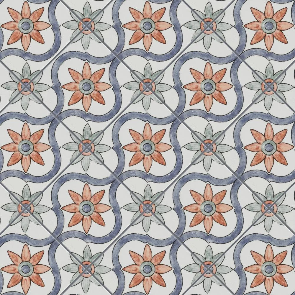 Bourges Arco 7-7/8 in. x 7-7/8 in. Ceramic Wall Tile (11.0 sq. ft./Case) by Merola Tile - Image 13