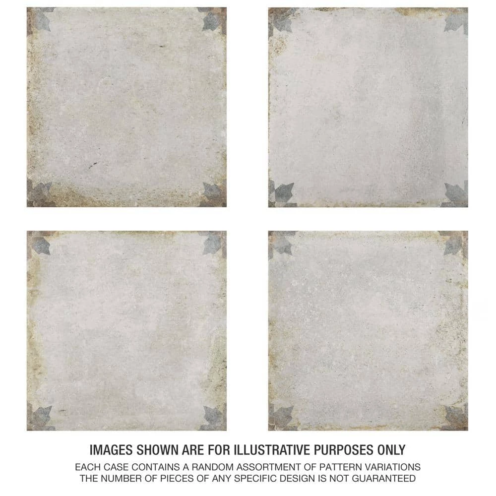 D'Anticatto Decor Arezzo 8-3/4 in. x 8-3/4 in. Porcelain Floor and Wall Tile (11.0 sq. ft./Case) by Merola Tile - Image 7