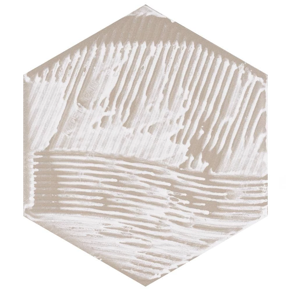 Stella Hex Azul 8-5/8 in. x 9-7/8 in. Porcelain Floor and Wall Tile (11.5 sq. ft./Case) by Merola Tile - Image 12