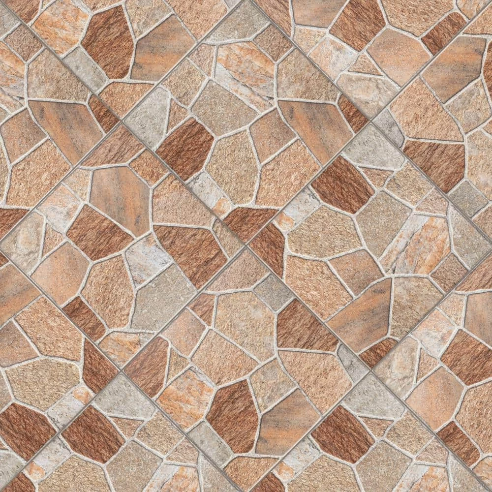 Leticia Beige 17-3/4 in. x 17-3/4 in. Ceramic Floor and Wall Tile (22.5 sq. ft./Case) by Merola Tile - Image 10