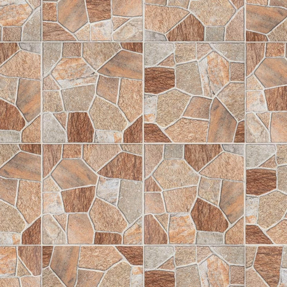 Leticia Beige 17-3/4 in. x 17-3/4 in. Ceramic Floor and Wall Tile (22.5 sq. ft./Case) by Merola Tile - Image 9