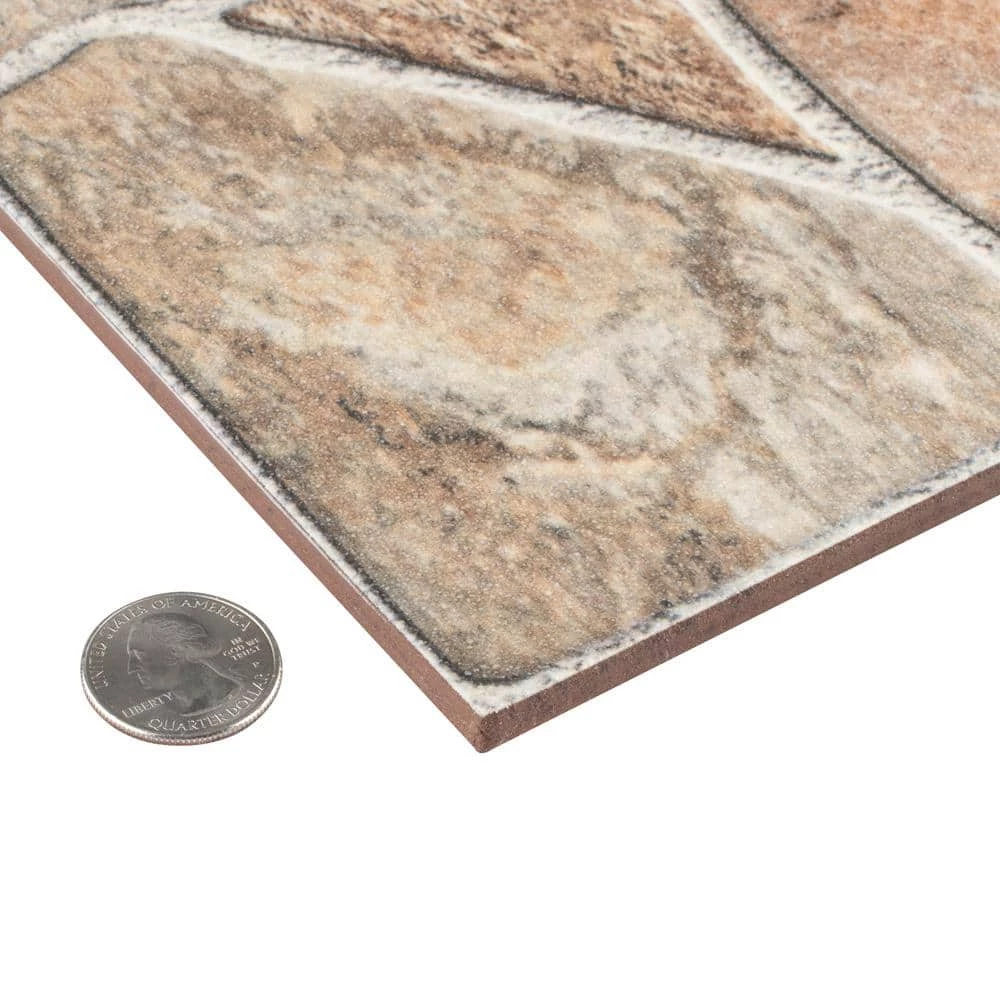 Leticia Beige 17-3/4 in. x 17-3/4 in. Ceramic Floor and Wall Tile (22.5 sq. ft./Case) by Merola Tile - Image 7