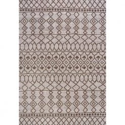 Kafel Tribal Bohemian Beige/Brown 8 ft. x 10 ft. Indoor/Outdoor Area Rug by JONATHAN Y