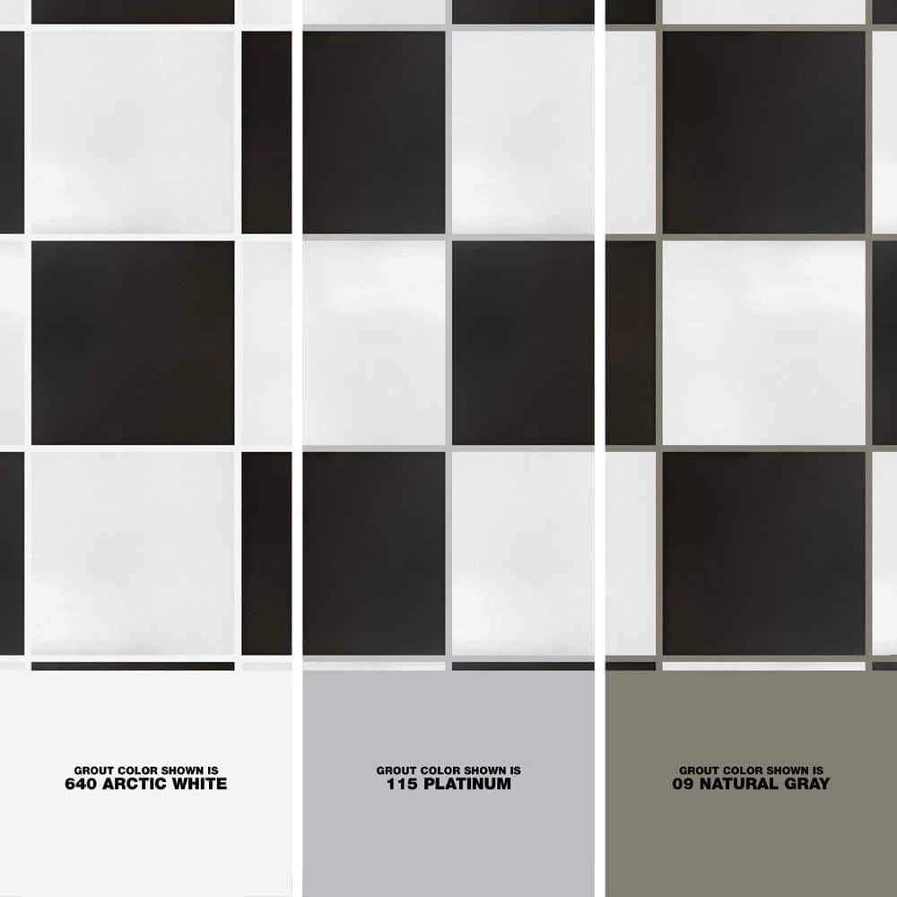 Checker 17-5/8 in. x 17-5/8 in. Ceramic Floor and Wall Tile (10.95 sq. ft./Case) by Merola Tile - Image 5