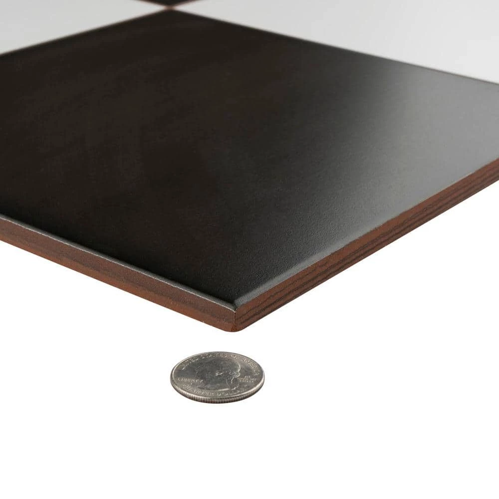 Checker 17-5/8 in. x 17-5/8 in. Ceramic Floor and Wall Tile (10.95 sq. ft./Case) by Merola Tile - Image 3