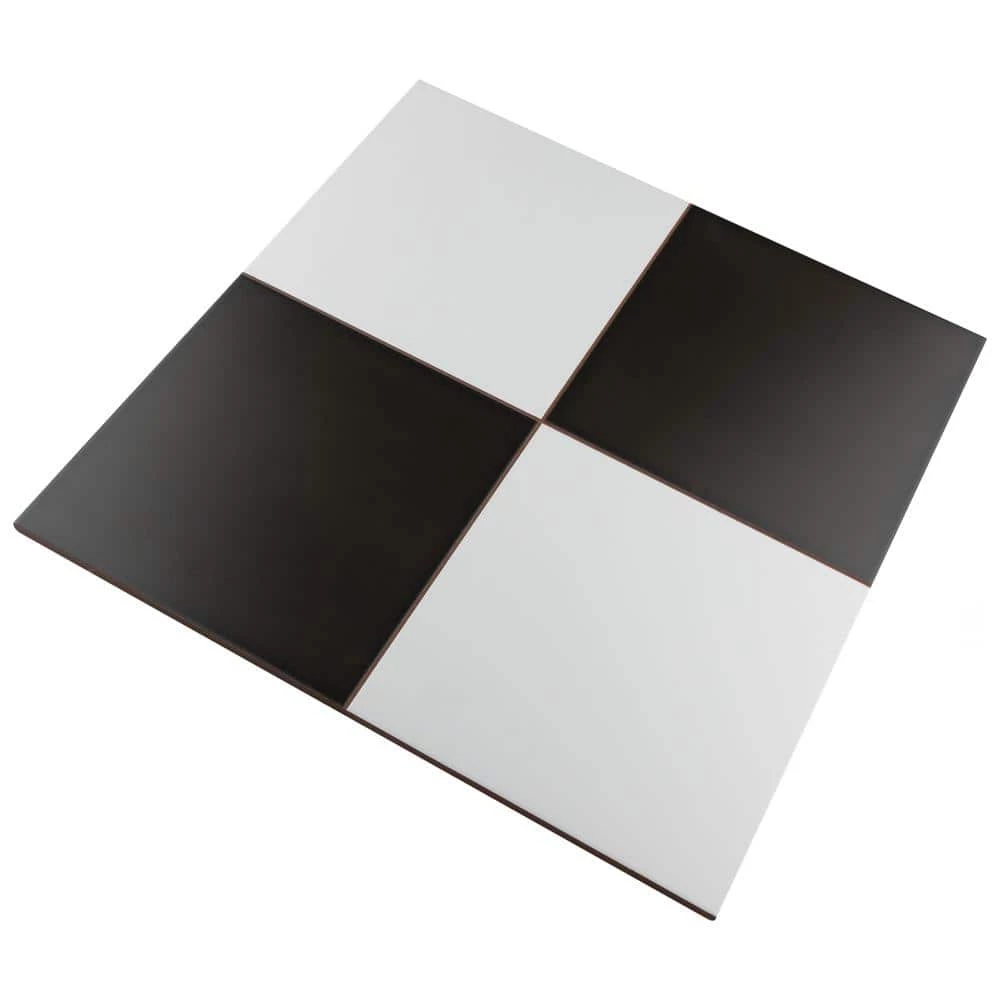 Checker 17-5/8 in. x 17-5/8 in. Ceramic Floor and Wall Tile (10.95 sq. ft./Case) by Merola Tile - Image 10
