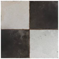 Kings Damero 17-5/8 in. x 17-5/8 in. Ceramic Floor and Wall Tile (11.02 sq. ft./Case) by Merola Tile