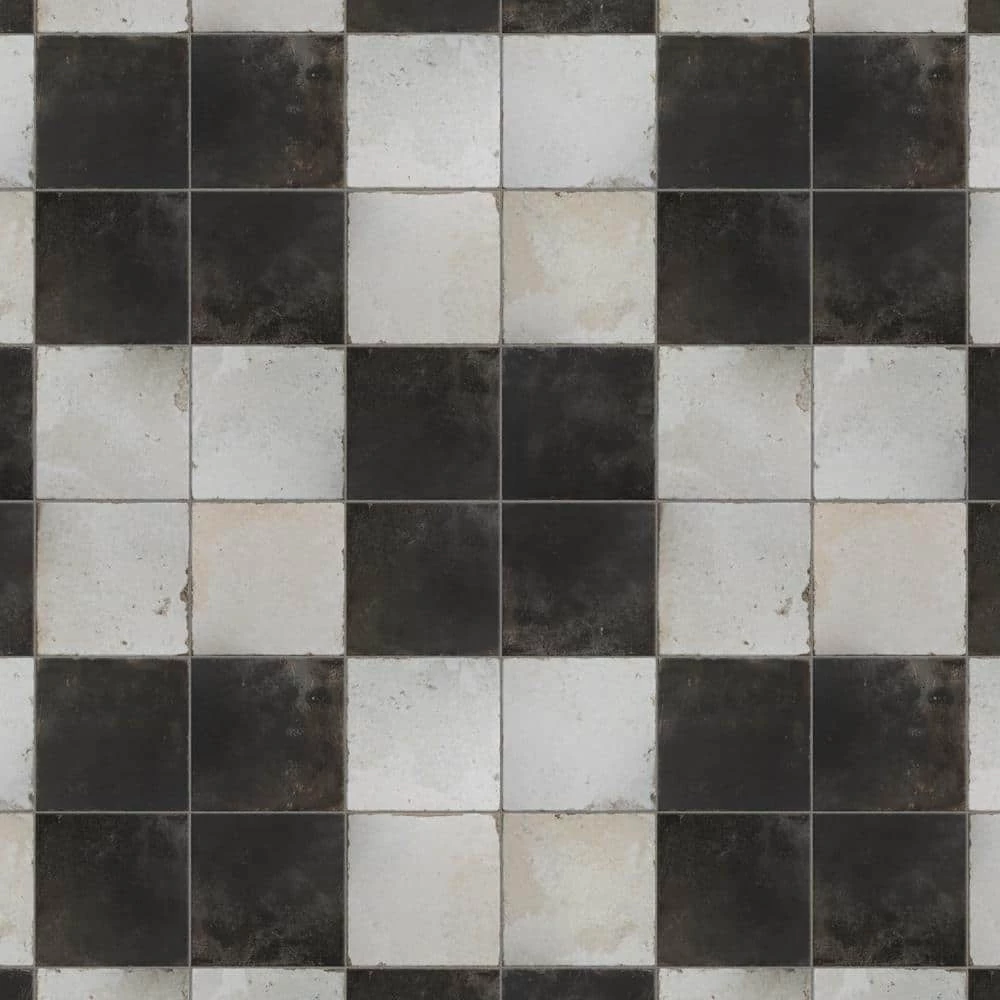 Kings Damero 17-5/8 in. x 17-5/8 in. Ceramic Floor and Wall Tile (11.02 sq. ft./Case) by Merola Tile - Image 7