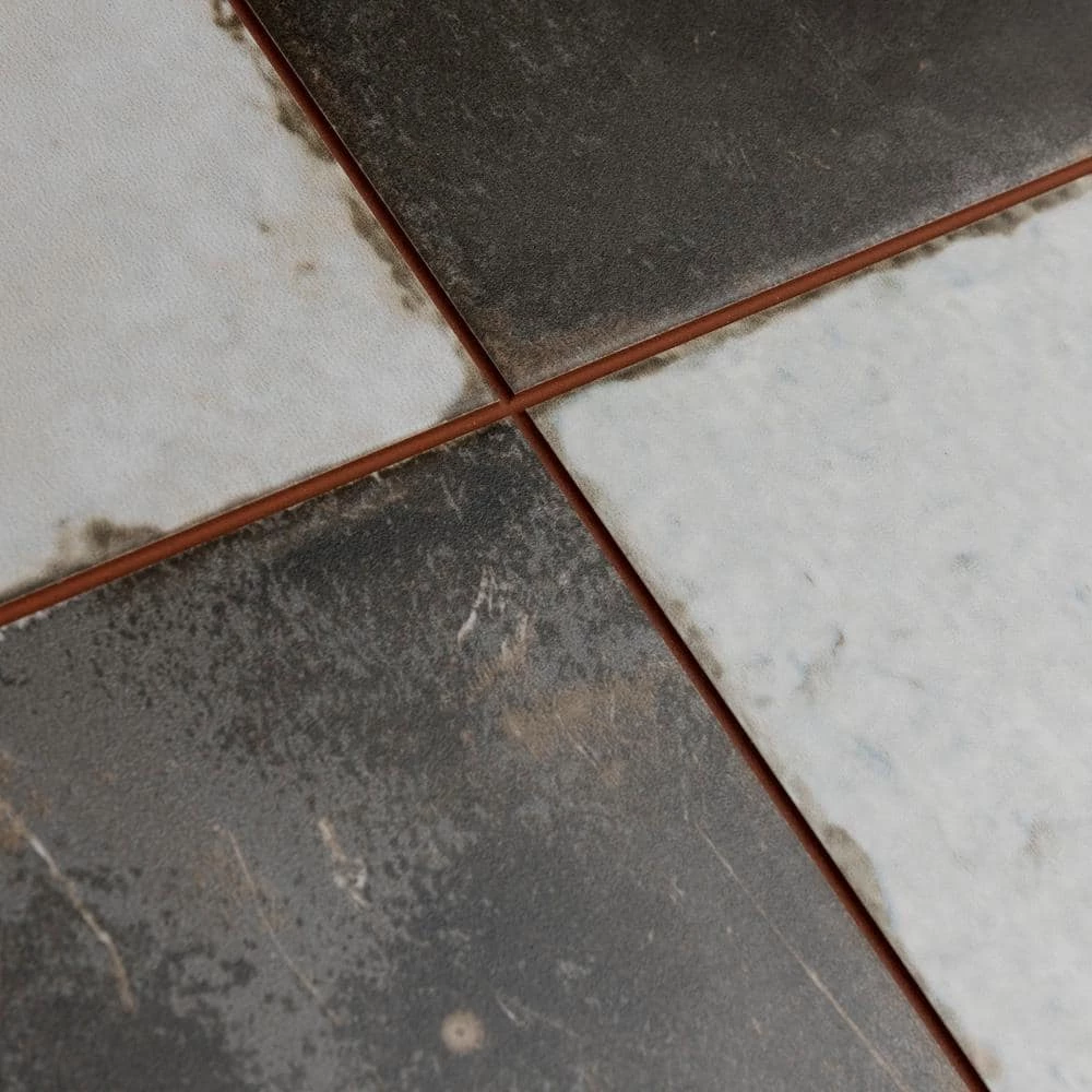 Kings Damero 17-5/8 in. x 17-5/8 in. Ceramic Floor and Wall Tile (11.02 sq. ft./Case) by Merola Tile - Image 4