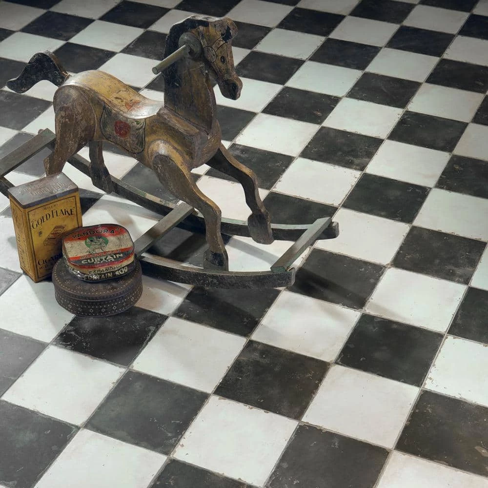 Kings Damero 17-5/8 in. x 17-5/8 in. Ceramic Floor and Wall Tile (11.02 sq. ft./Case) by Merola Tile - Image 2