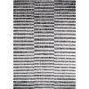 Sukie Black/Ivory 8 ft. x 10 ft. Modern Offset Stripe Indoor/Outdoor Area Rug by JONATHAN Y