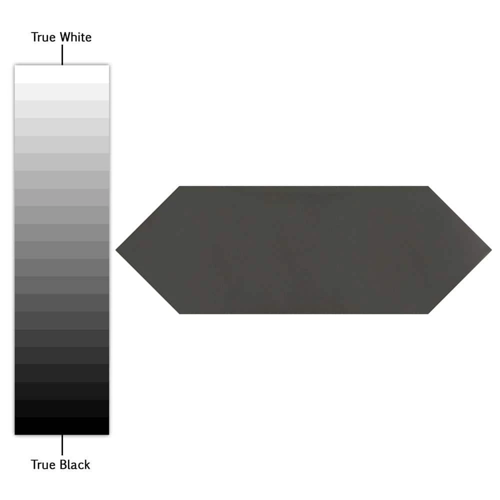 Kite Black 3-7/8 in. x 11-3/4 in. Porcelain Floor and Wall Tile (11.2 sq. ft./Case) by Merola Tile - Image 6