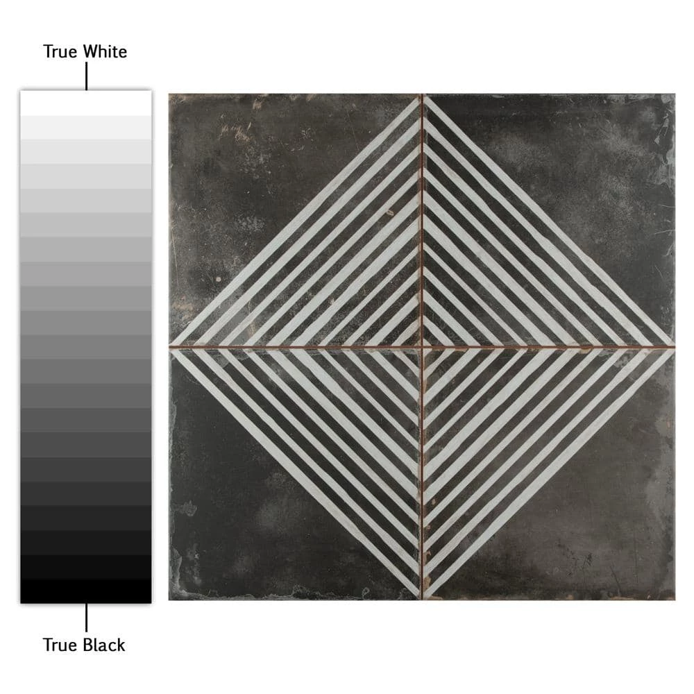 Kings Rombos 17-5/8 in. x 17-5/8 in. Ceramic Floor and Wall Tile (10.95 sq. ft./Case) by Merola Tile - Image 9