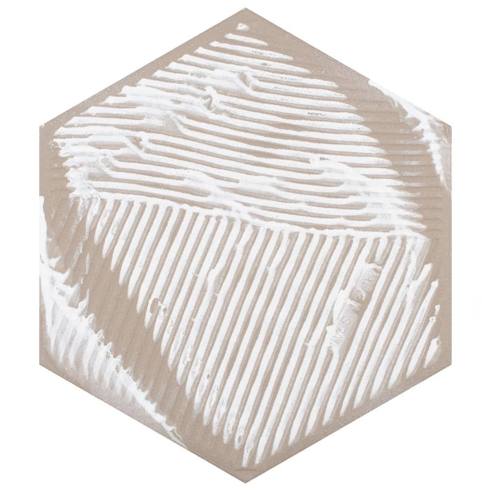 Gaudi Hex Black 8-5/8 in. x 9-7/8 in. Porcelain Floor and Wall Tile (11.56 sq. ft. / case) by Merola Tile - Image 9