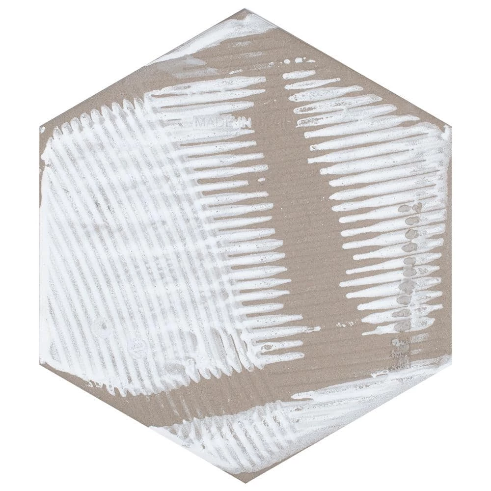 Porto Savona Hex Black 8-5/8 in. x 9-7/8 in. Porcelain Floor and Wall Tile (11.5 sq. ft./Case) by Merola Tile - Image 10