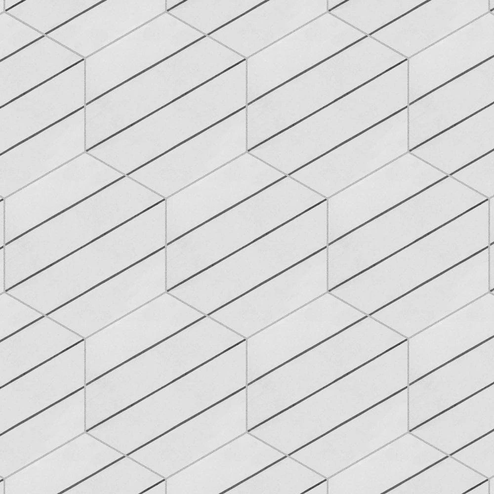 Porto Savona Hex Black 8-5/8 in. x 9-7/8 in. Porcelain Floor and Wall Tile (11.5 sq. ft./Case) by Merola Tile - Image 6