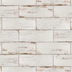 Retro Blanc 8-1/4 in. x 23-1/2 in. Porcelain Floor and Wall Tile (11.12 sq. ft./Case) by Merola Tile