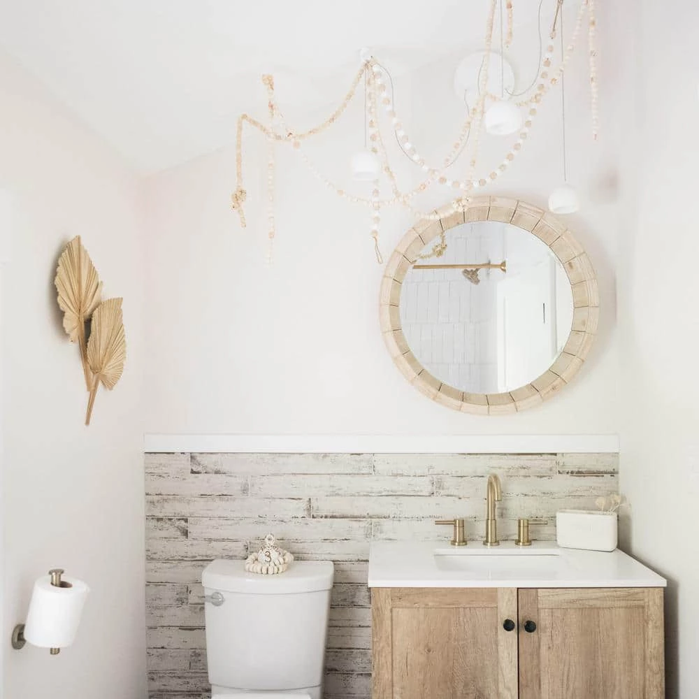 Retro Blanc 2-3/4 in. x 23-1/2 in. Porcelain Floor and Wall Tile (11.52 sq. ft./Case) by Merola Tile - Image 3