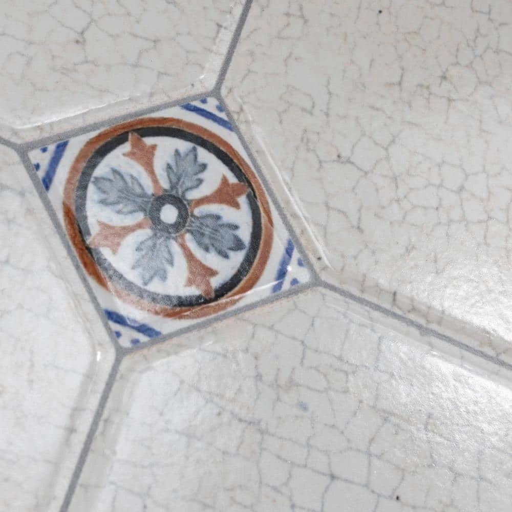 Manises Jet Blanco 13-1/8 in. x 13-1/8 in. Ceramic Floor and Wall Tile (10.98 sq. ft./Case) by Merola Tile - Image 4