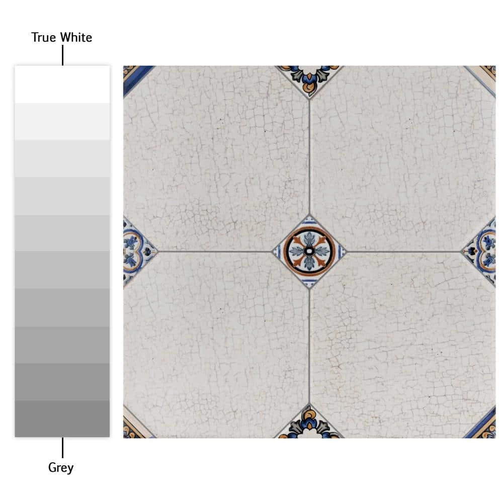 Manises Jet Blanco 13-1/8 in. x 13-1/8 in. Ceramic Floor and Wall Tile (10.98 sq. ft./Case) by Merola Tile - Image 8