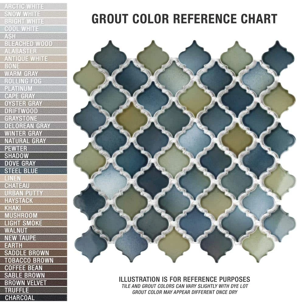 Hudson Tangier Atlantis 12 in. x 12 in. Porcelain Mosaic Tile (10.96 sq. ft. / Case) by Merola Tile - Image 4