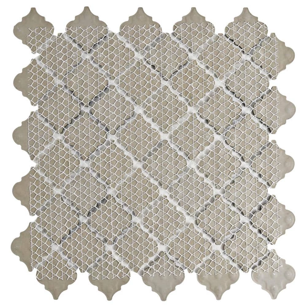 Hudson Tangier Atlantis 12 in. x 12 in. Porcelain Mosaic Tile (10.96 sq. ft. / Case) by Merola Tile - Image 7
