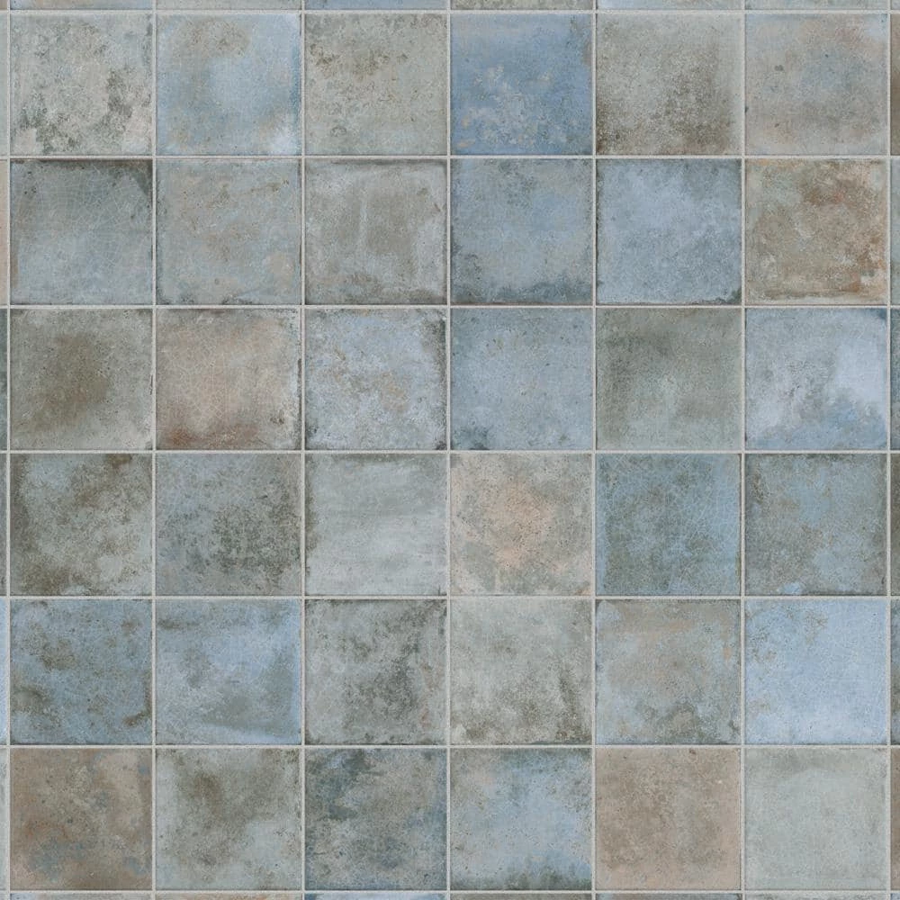 Kings Etna Blue 13-1/8 in. x 13-1/8 in. Ceramic Floor and Wall Tile (12.2 sq. ft./Case) by Merola Tile - Image 5