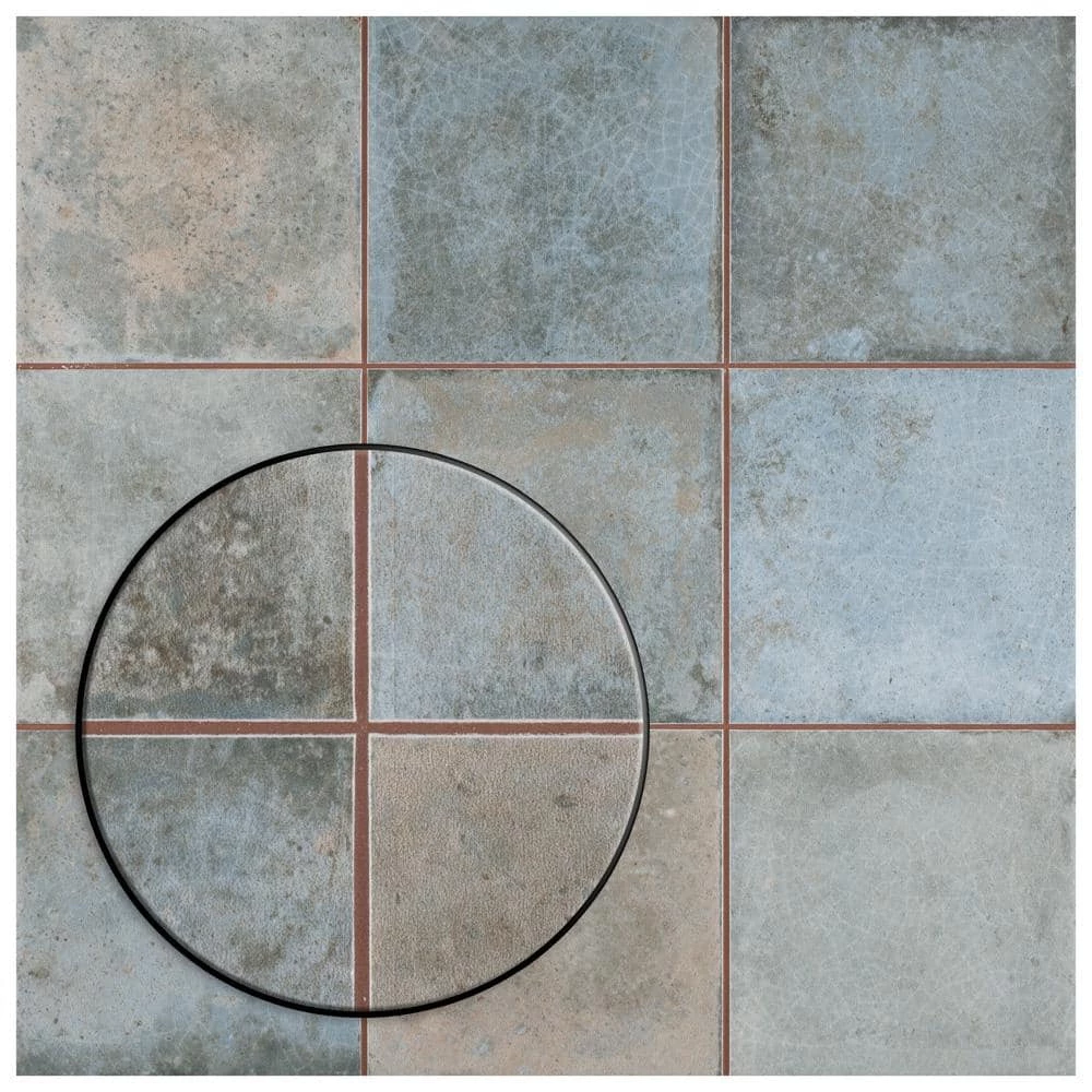 Kings Etna Blue 13-1/8 in. x 13-1/8 in. Ceramic Floor and Wall Tile (12.2 sq. ft./Case) by Merola Tile - Image 12