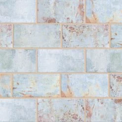 Biarritz Blue 3 in. x 6 in. Ceramic Wall Tile (5.72 sq. ft. / Case) by Merola Tile