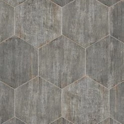 Retro Hex Cendra 14-1/8 in. x 16-1/4 in. Porcelain Floor and Wall Tile (11.07 sq. ft./Case) by Merola Tile