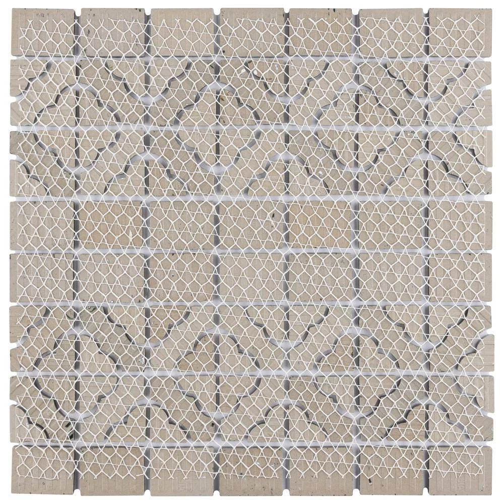 Tower Cobalt Delta 12 in. x 12 in. Porcelain Mosaic Tile (10.63 sq. ft. / Case) by Merola Tile - Image 12