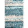 Contemporary Pop Cream/Turquoise 8 ft. x 10 ft. Modern Abstract Vintage Area Rug by JONATHAN Y