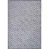 Portmany Neutral Diamond Trellis Dark Gray 8 ft. x 10 ft. Indoor/Outdoor Area Rug by JONATHAN Y