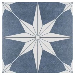 Stella Day 9-3/4 in. x 9-3/4 in. Porcelain Floor and Wall Tile (10.88 sq. ft./Case) by Merola Tile