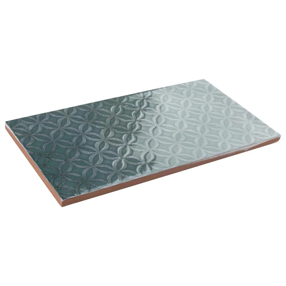 Camden Decor Emerald 4 in. x 8 in. Ceramic Wall Tile (11.5 sq. ft./Case) by Merola Tile - Image 4