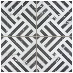 Gatzby 17-3/4 in. x 17-3/4 in. Porcelain Floor and Wall Tile (11.17 sq. ft./Case) by Merola Tile