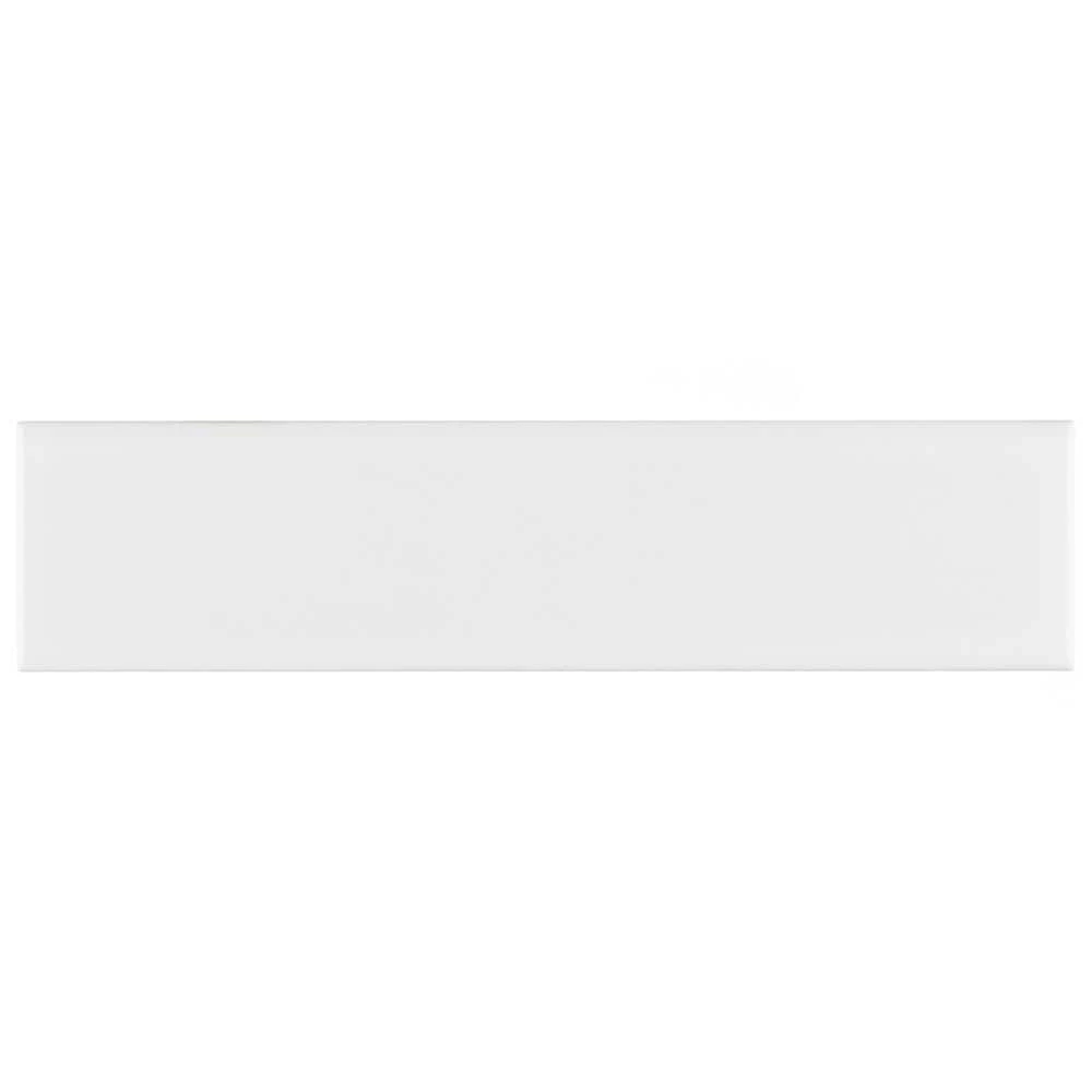 Metro Soho Subway Glossy White 1-3/4 in. x 7-3/4 in. Porcelain Floor and Wall Tile (3.0 sq. ft./Case) by Merola Tile - Image 6