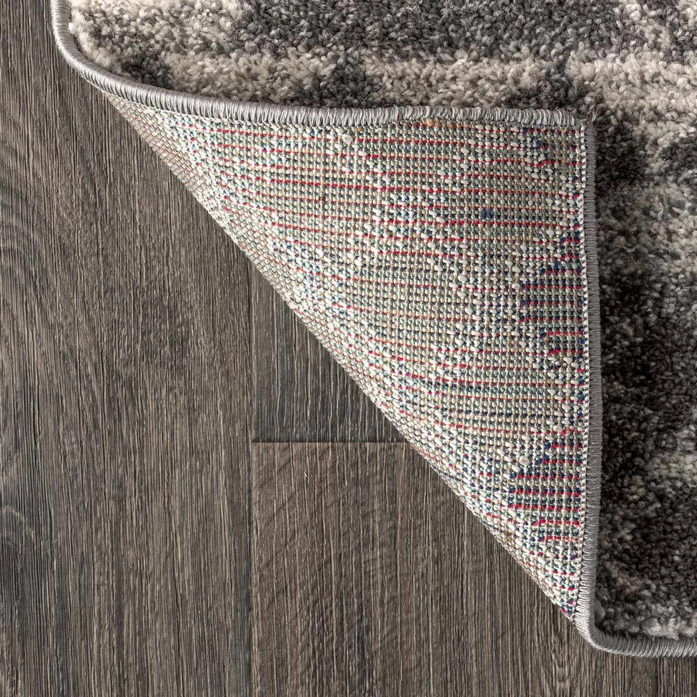 Amir Moroccan Beni Souk Gray/Cream 8 ft. x 10 ft. Area Rug by JONATHAN Y - Image 10