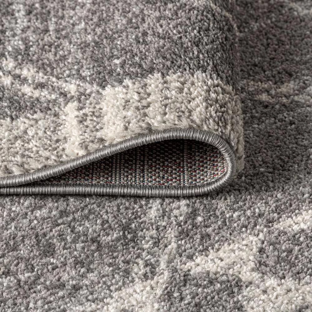 Amir Moroccan Beni Souk Gray/Cream 8 ft. x 10 ft. Area Rug by JONATHAN Y - Image 9