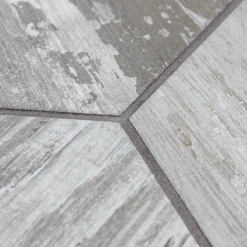 Suomi Hex Grey 8-5/8 in. x 9-7/8 in. Porcelain Floor and Wall Tile (11.56 sq. ft./Case) by Merola Tile - Image 16