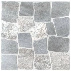 Laja Gris 17-3/4 in. x 17-3/4 in. Ceramic Floor and Wall Tile (22.5 sq. ft./Case) by Merola Tile