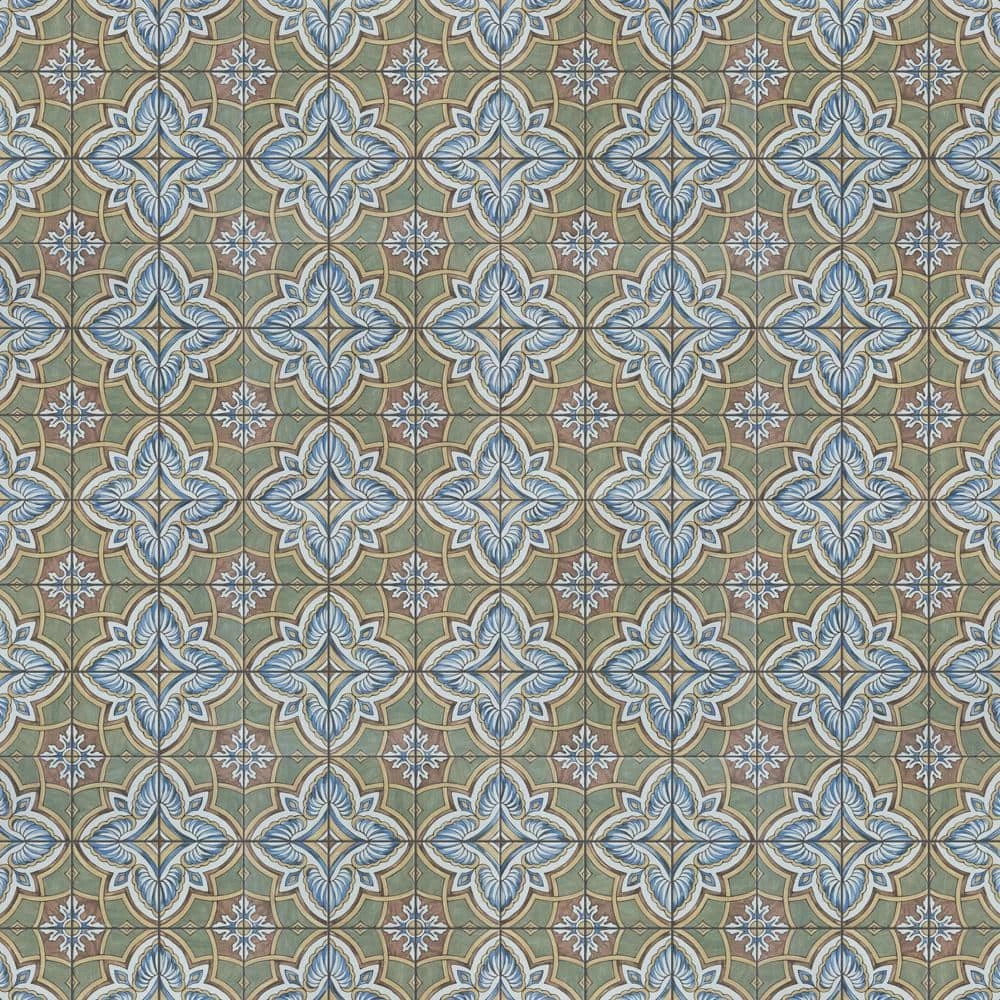 Harmonia Grove Green 13 in. x 13 in. Ceramic Floor and Wall Tile (12.19 sq. ft./Case) by Merola Tile - Image 13