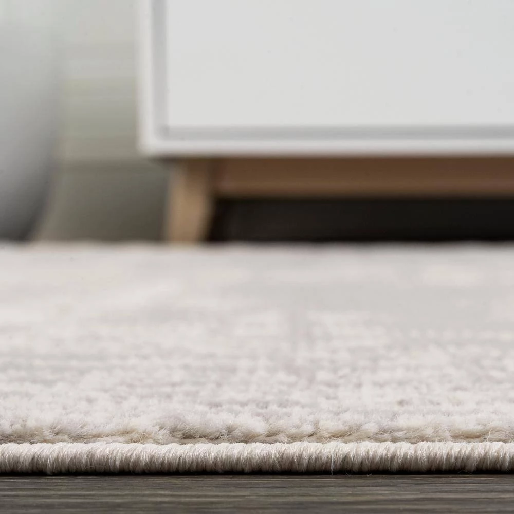 Alhambra Ornate Medallion Modern Ivory 8 ft. x 10 ft. Area Rug by JONATHAN Y - Image 10