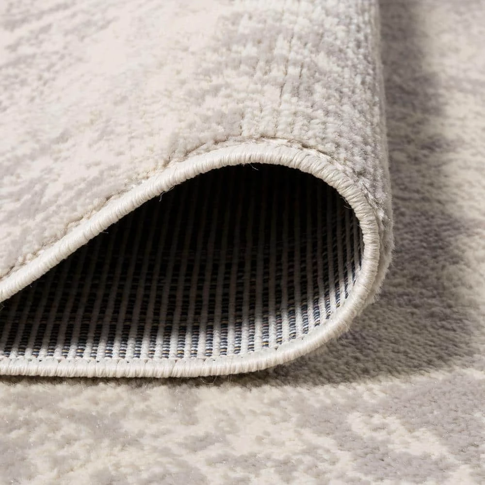 Alhambra Ornate Medallion Modern Ivory 8 ft. x 10 ft. Area Rug by JONATHAN Y - Image 7