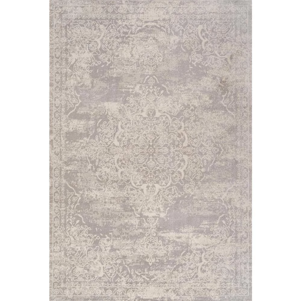 Alhambra Ornate Medallion Modern Ivory 8 ft. x 10 ft. Area Rug by JONATHAN Y - Image 2