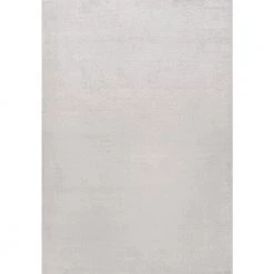 Haze Solid Low-Pile Ivory 8 ft. x 10 ft. Area Rug by JONATHAN Y