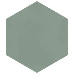 Textile Basic Hex Kale 8-5/8 in. x 9-7/8 in. Porcelain Floor and Wall Tile (11.5 sq. ft./Case) by Merola Tile