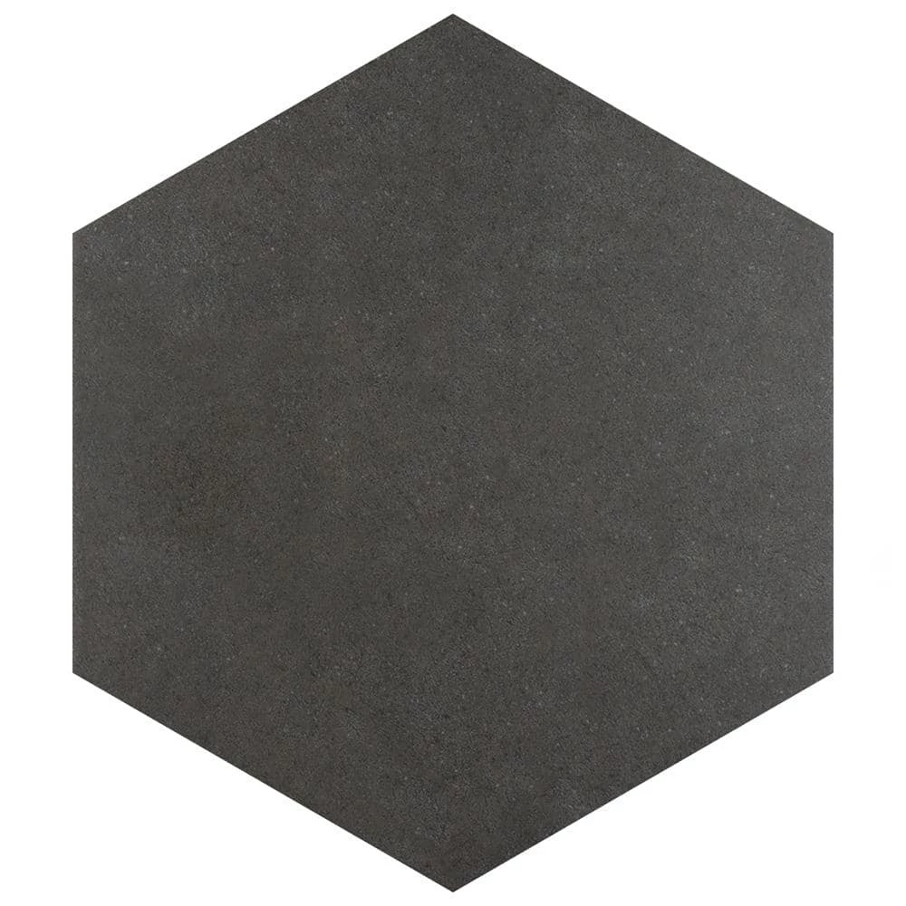 Vintage Hex Marengo 8-5/8 in. x 9-7/8 in. Porcelain Floor and Wall Tile (11.5 sq. ft./Case) by Merola Tile - Image 10