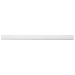 Chester Matte Bianco 1/2 in. x 12 in. Ceramic Demi-Bullnose Wall Trim Tile by Merola Tile
